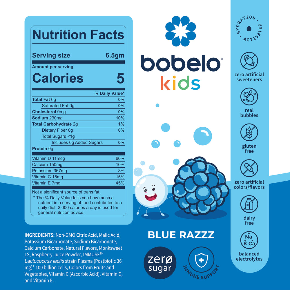 Postbiotic (Kids) Blue Razz